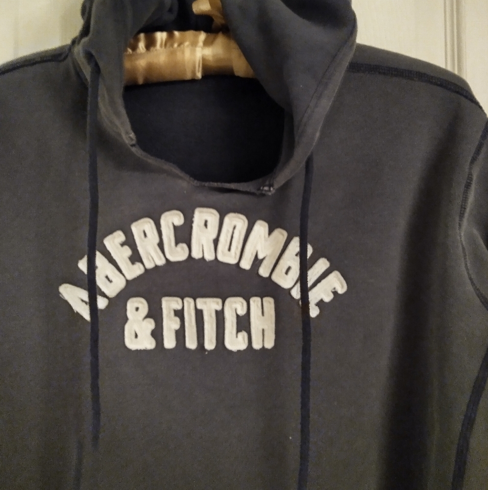 Abercrombie and Fitch hoodie (dark blue) M
